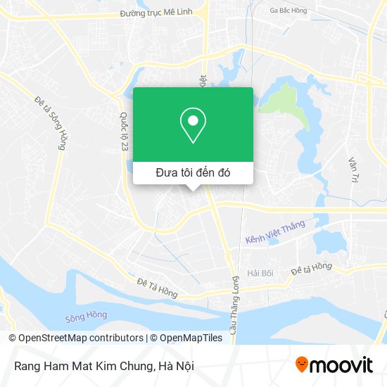 Bản đồ Rang Ham Mat Kim Chung