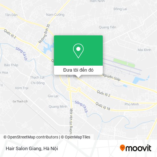 Bản đồ Hair Salon Giang