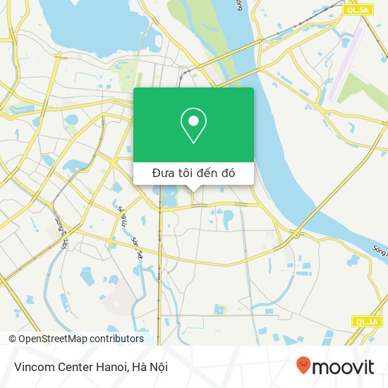 Bản đồ Vincom Center Hanoi