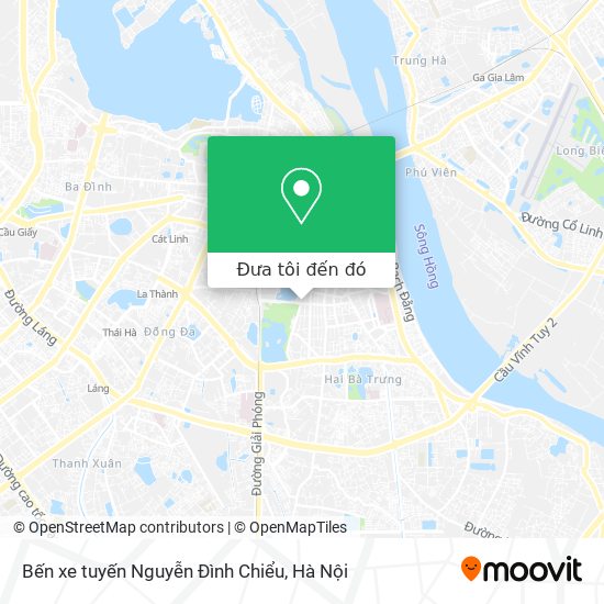 Bản đồ Bến xe tuyến Nguyễn Đình Chiểu