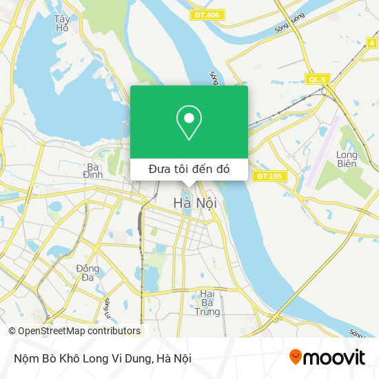 Bản đồ Nộm Bò Khô Long Vi Dung