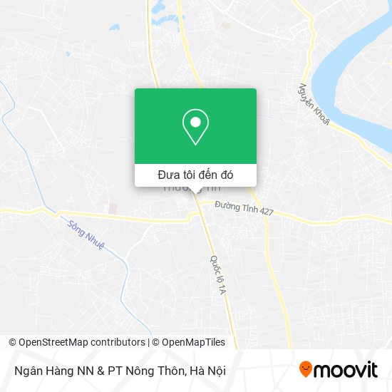 Bản đồ Ngân Hàng NN & PT Nông Thôn