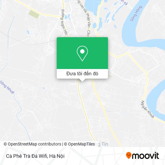 Bản đồ Cà Phê Trà Đá Wifi