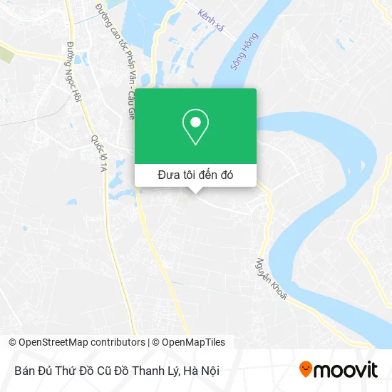 Bản đồ Bán Đủ Thứ Đồ Cũ Đồ Thanh Lý
