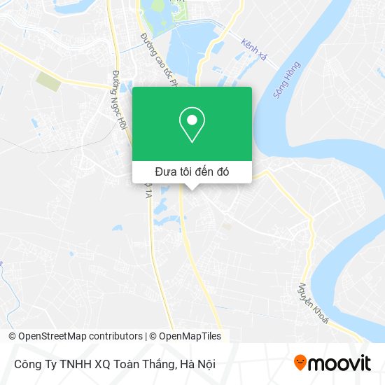 Bản đồ Công Ty TNHH XQ Toàn Thắng