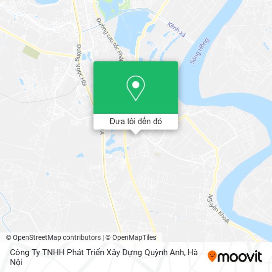 Bản đồ Công Ty TNHH Phát Triển Xây Dựng Quỳnh Anh