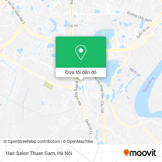 Bản đồ Hair Salon Thuan Gam