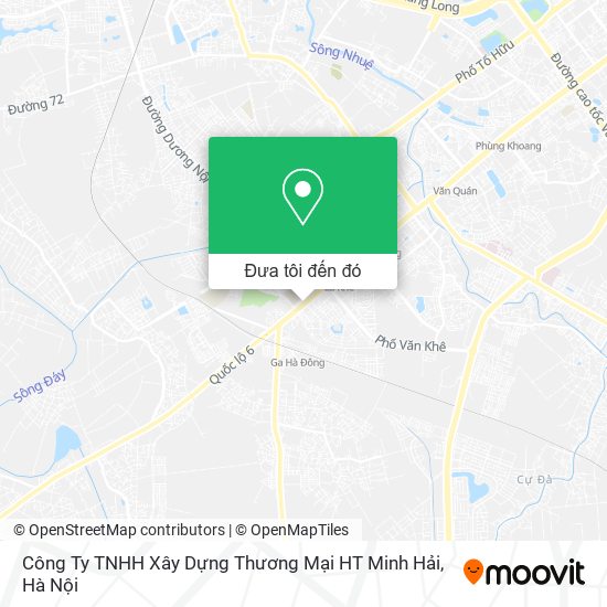 Bản đồ Công Ty TNHH Xây Dựng Thương Mại HT Minh Hải