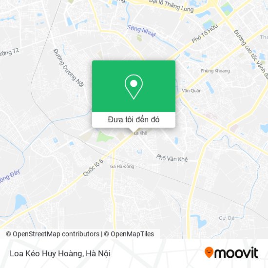 Bản đồ Loa Kéo Huy Hoàng