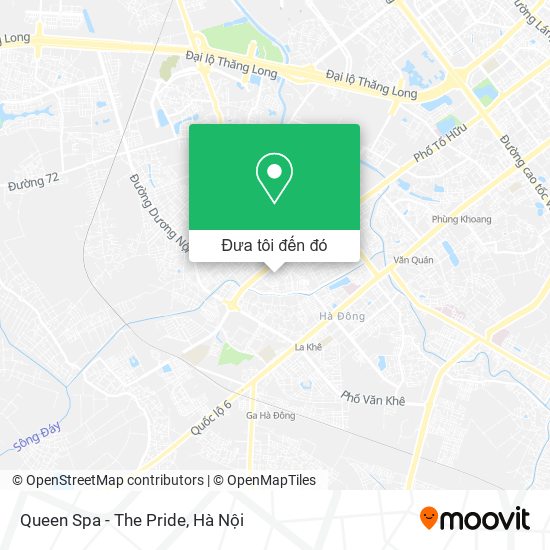 Bản đồ Queen Spa - The Pride
