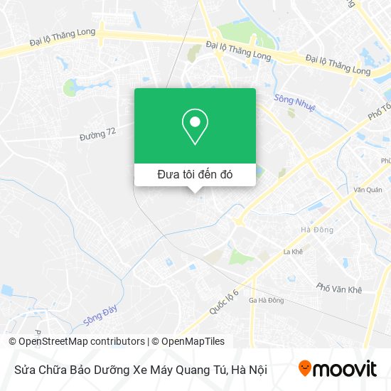 Bản đồ Sửa Chữa Bảo Dưỡng Xe Máy Quang Tú