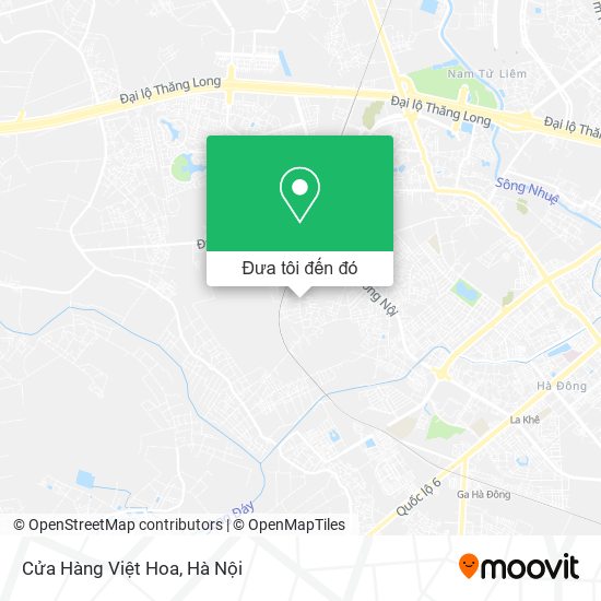 Bản đồ Cửa Hàng Việt Hoa