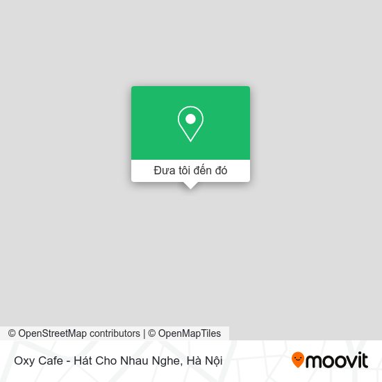 Bản đồ Oxy Cafe - Hát Cho Nhau Nghe