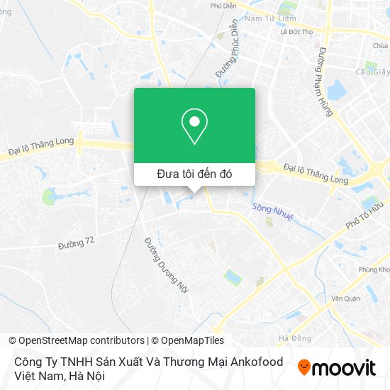 Bản đồ Công Ty TNHH Sản Xuất Và Thương Mại Ankofood Việt Nam