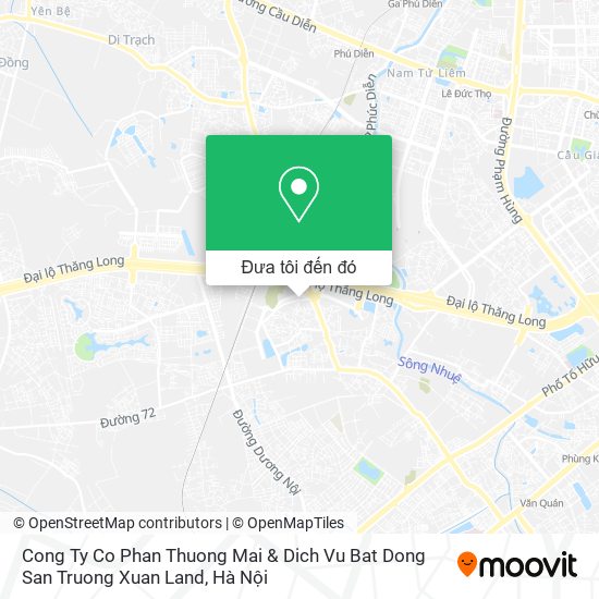 Bản đồ Cong Ty Co Phan Thuong Mai & Dich Vu Bat Dong San Truong Xuan Land