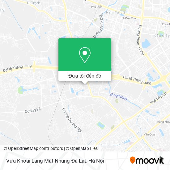 Bản đồ Vựa Khoai Lang Mật Nhung-Đà Lạt