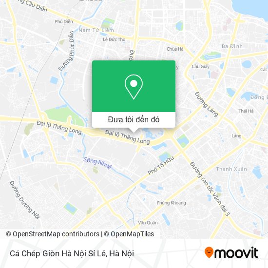 Bản đồ Cá Chép Giòn Hà Nội Sỉ Lẻ