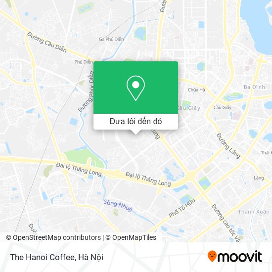 Bản đồ The Hanoi Coffee