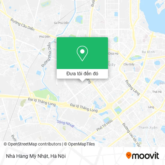 Bản đồ Nhà Hàng Mỳ Nhật