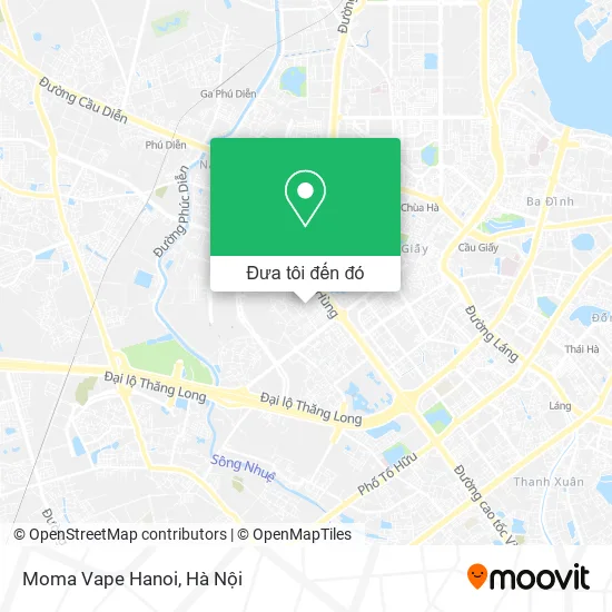 Bản đồ Moma Vape Hanoi
