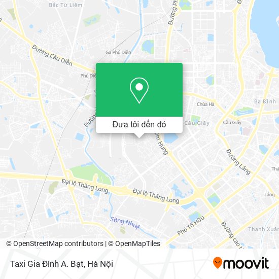 Bản đồ Taxi Gia Đình A. Bạt