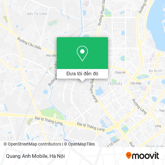 Bản đồ Quang Anh Mobile