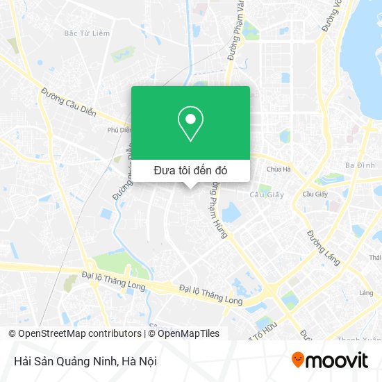 Bản đồ Hải Sản Quảng Ninh