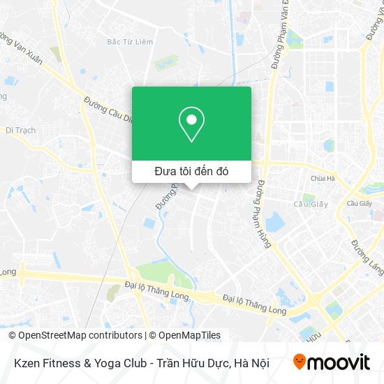 Bản đồ Kzen Fitness & Yoga Club - Trần Hữu Dực