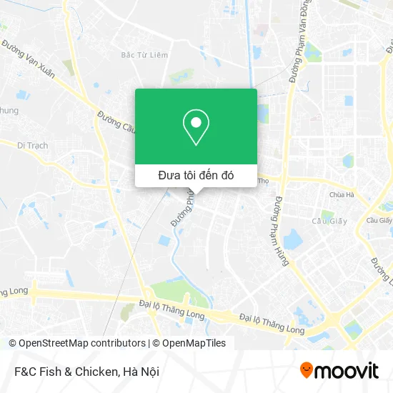 Bản đồ F&C Fish & Chicken