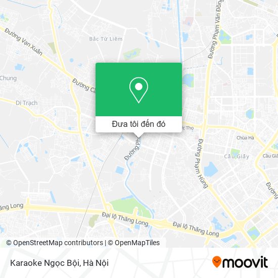 Bản đồ Karaoke Ngọc Bội