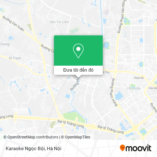 Bản đồ Karaoke Ngọc Bội