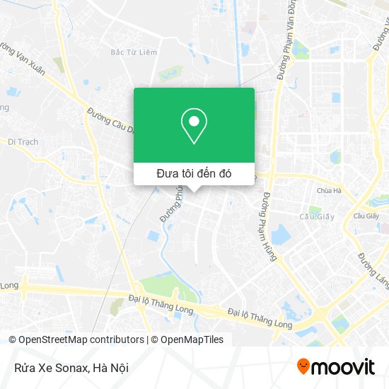 Bản đồ Rửa Xe Sonax