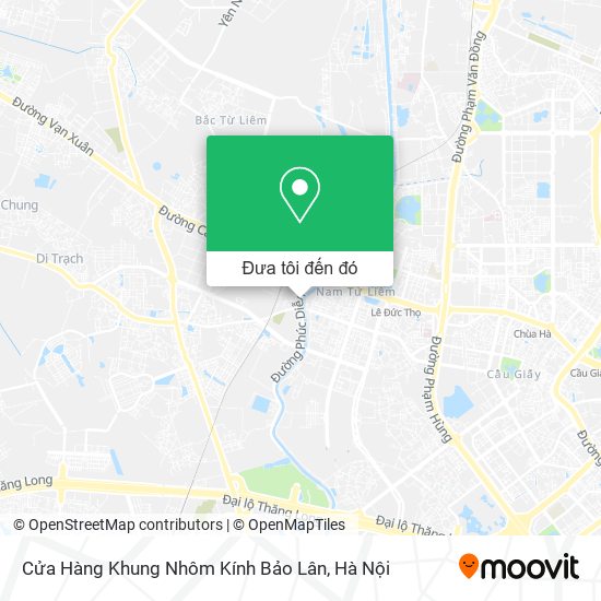 Bản đồ Cửa Hàng Khung Nhôm Kính Bảo Lân