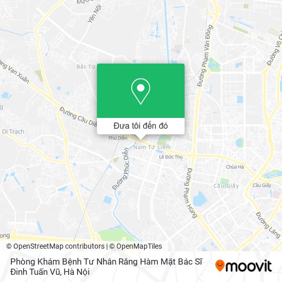 Bản đồ Phòng Khám Bệnh Tư Nhân Răng Hàm Mặt Bác Sĩ Đinh Tuấn Vũ
