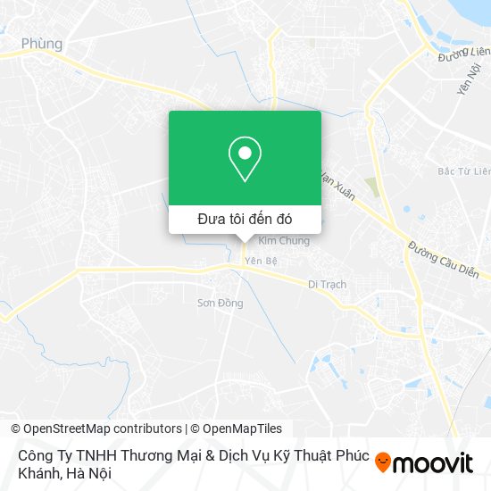 Bản đồ Công Ty TNHH Thương Mại & Dịch Vụ Kỹ Thuật Phúc Khánh