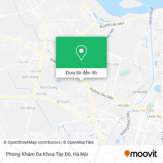 Bản đồ Phòng Khám Đa Khoa Tây Đô