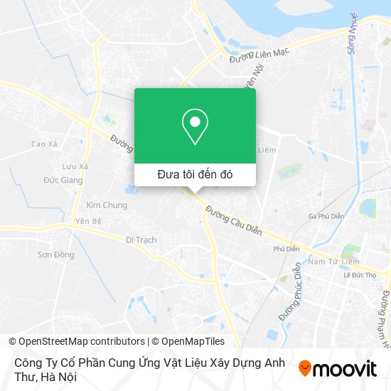 Bản đồ Công Ty Cổ Phần Cung Ứng Vật Liệu Xây Dựng Anh Thư