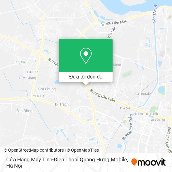 Bản đồ Cửa Hàng Máy Tính-Điện Thoại Quang Hưng Mobile