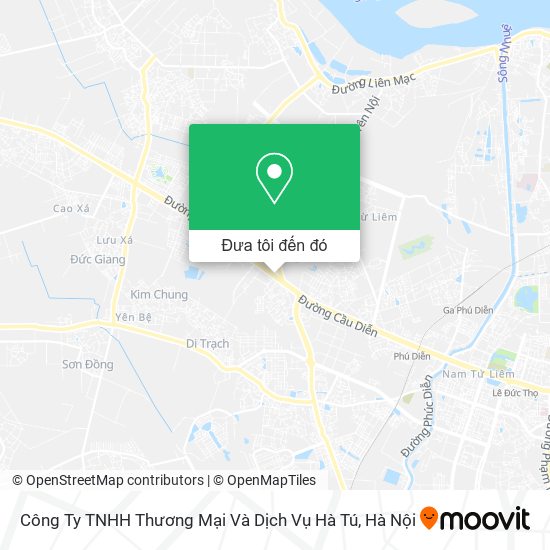 Bản đồ Công Ty TNHH Thương Mại Và Dịch Vụ Hà Tú