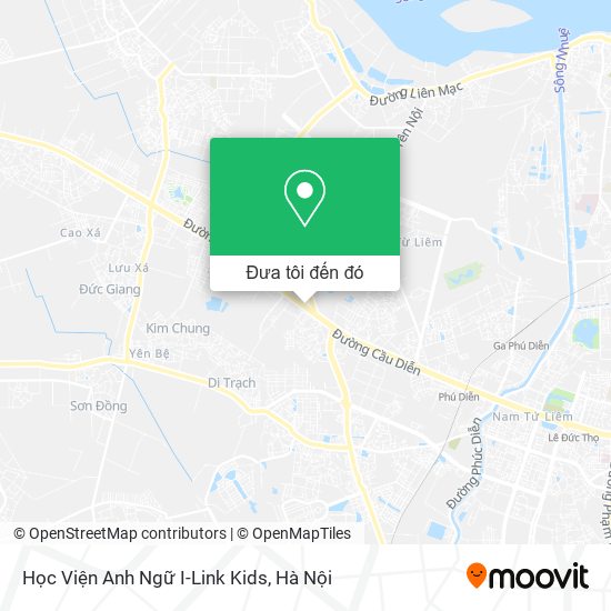 Bản đồ Học Viện Anh Ngữ I-Link Kids