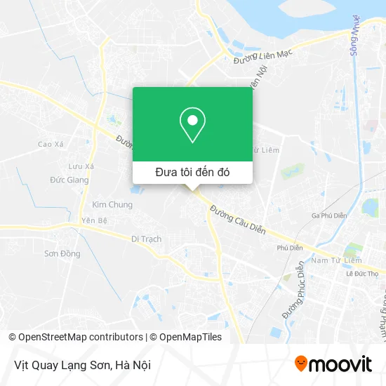 Bản đồ Vịt Quay Lạng Sơn