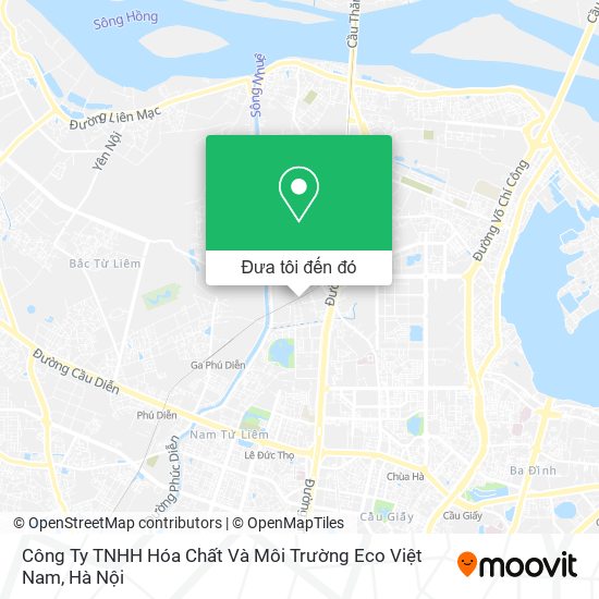 Bản đồ Công Ty TNHH Hóa Chất Và Môi Trường Eco Việt Nam