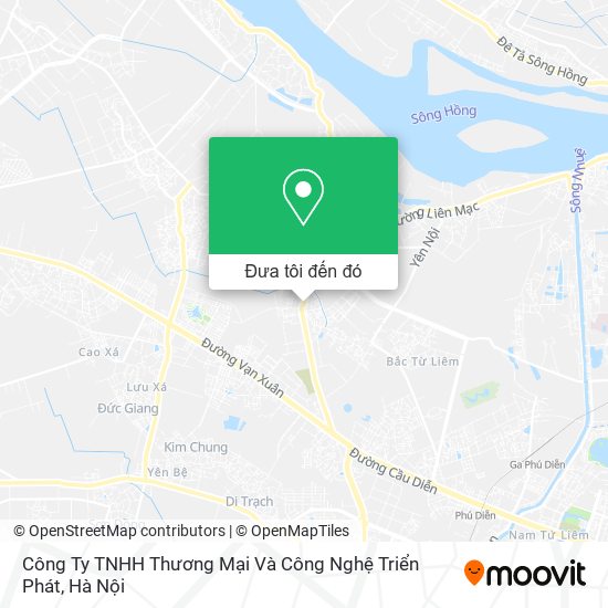 Bản đồ Công Ty TNHH Thương Mại Và Công Nghệ Triển Phát