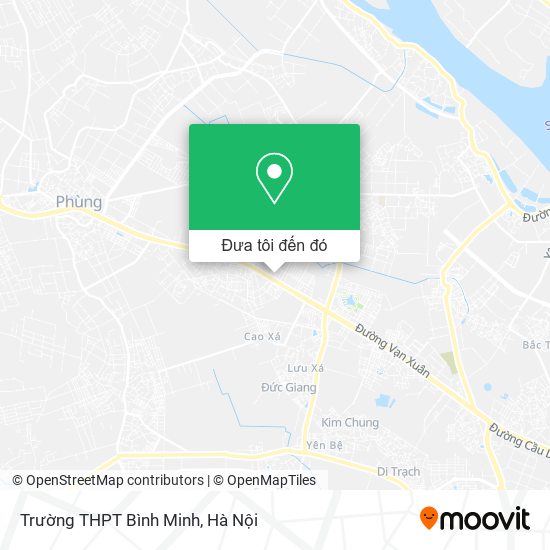 Bản đồ Trường THPT Bình Minh