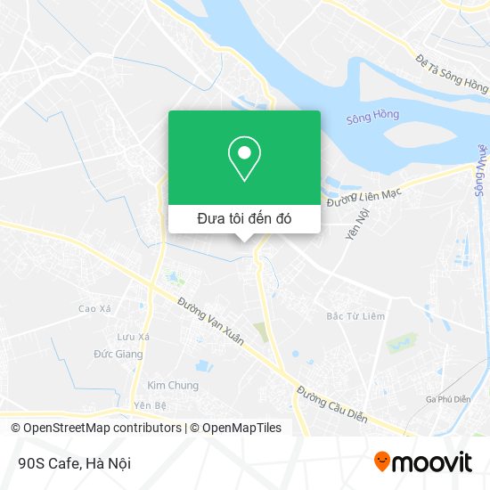 Bản đồ 90S Cafe