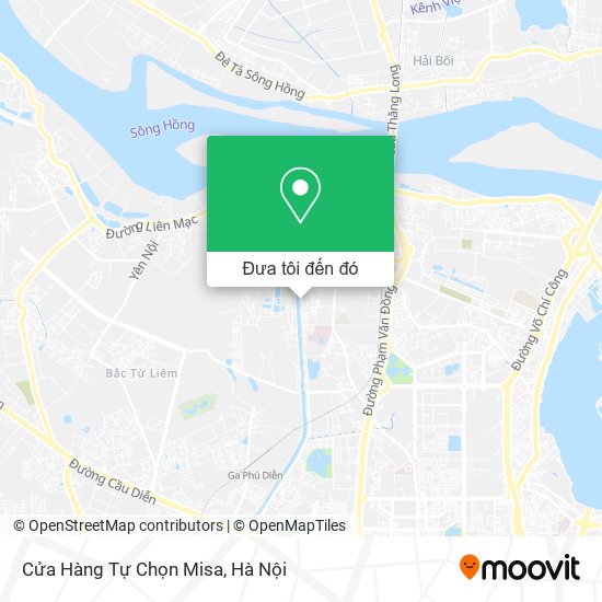 Bản đồ Cửa Hàng Tự Chọn Misa