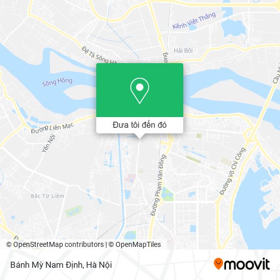 Bản đồ Bánh Mỳ Nam Định