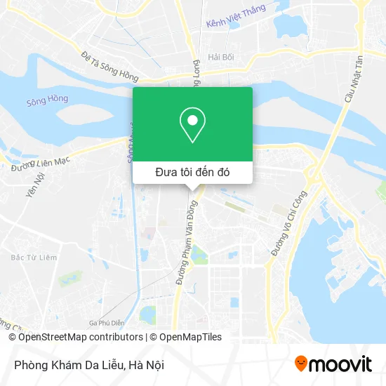 Bản đồ Phòng Khám Da Liễu