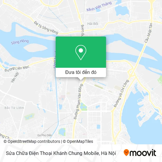 Bản đồ Sửa Chữa Điện Thoại Khánh Chung Mobile