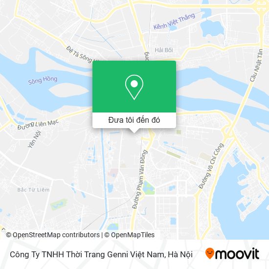 Bản đồ Công Ty TNHH Thời Trang Genni Việt Nam